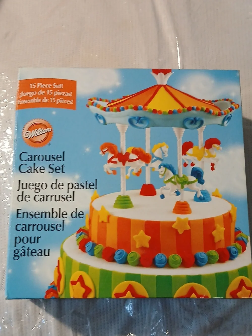 Wilton Carousel Cake Set - 15 Piece Set NIB